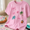 Press & Pretty – T-Shirt Workshop🎀